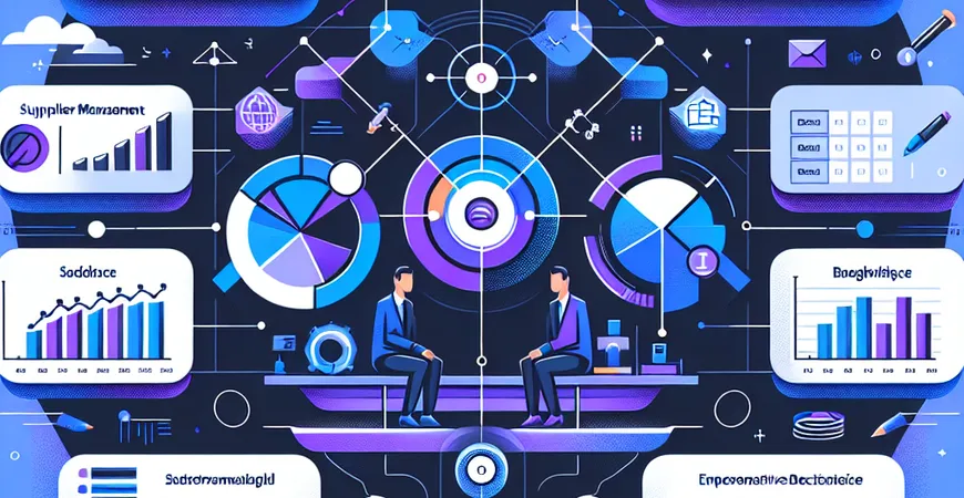  采购模块在ERP平台中的核心功能与供应商协同管理  